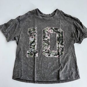 Rebellious One Camouflage Number Tee